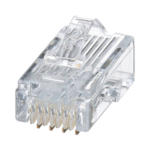 Plug RJ45 Cat5e, Para Cable UTP de Calibres 24-26 AWG, Chapado en Oro de 50 Micras, Paquete de 50 Piezas - Image 6