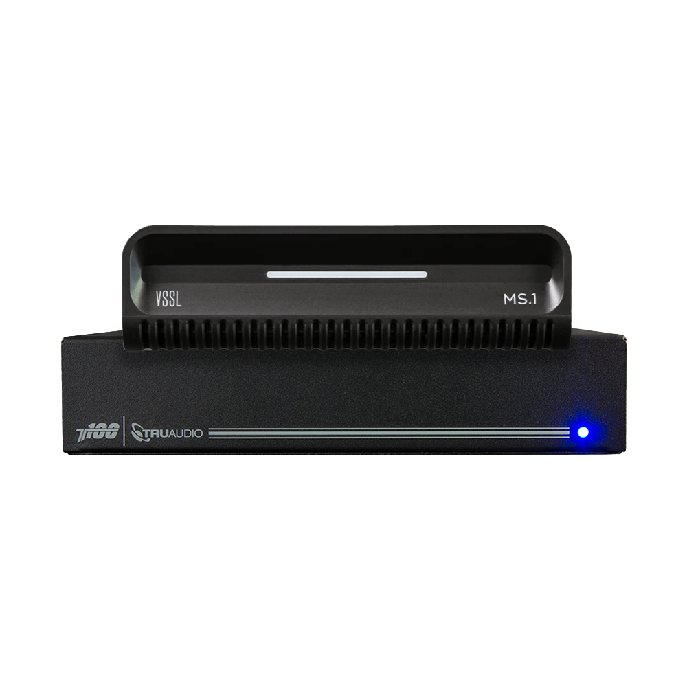 KIT Amplificador T100 y Streamer de Audio Modular MS.1 | PoE + USB-C | HDMI eARC + Óptica + RCA | Bluetooth LE Audio | WiFi | Control4-Crestron-Elan-RTI-URC-Savant-Lutron | AirPlay2-GoogleCast-SpotifyConnect