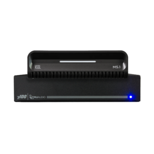 KIT Amplificador T100 y Streamer de Audio Modular MS.1 | PoE + USB-C | HDMI eARC + Óptica + RCA | Bluetooth LE Audio | WiFi | Control4-Crestron-Elan-RTI-URC-Savant-Lutron | AirPlay2-GoogleCast-SpotifyConnect