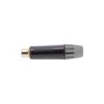 Conector Hembra RCA | Carcasa Enchapada en Negro | Contacto Enchapado en Oro | Cable OD 3.5-6.5mm - Image 4