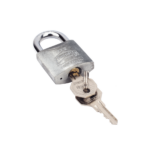 Candado Metálico de Gancho Corto / Llave PH-32 para 4 pernos de combinación / Cuenta con barreno para salida de agua. - Image 4