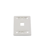 Placa de Pared Modular MAX, de 1 Salida, Color Blanco - Image 3