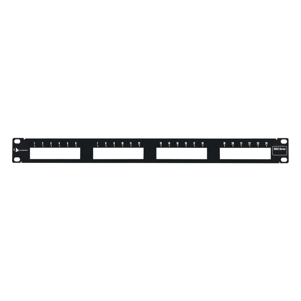 Patch Panel MAX Modular (Vac?o), de 24 Puertos, Plano, 1UR