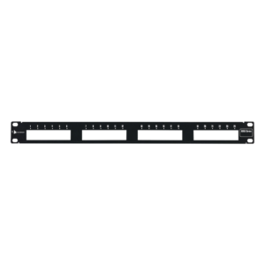 Patch Panel MAX Modular (Vac?o), de 24 Puertos, Plano, 1UR