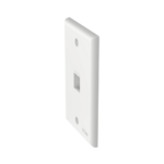 Placa de Pared Vertical, Salida Para 1 Puerto Keystone, Color Blanco - Image 2