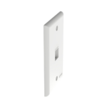 Placa de Pared Vertical, Salida Para 1 Puerto Keystone, Color Blanco - Image 3