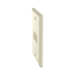 Placa de Pared Vertical, Salida Para 2 Puertos Keystone, Color Marfil - Image 2