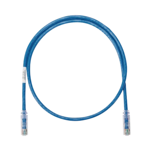 Cable de Parcheo UTP Categor?a 5e, con Plug Modular en Cada Extremo - 0.3 Metros (1 Pie) - Azul