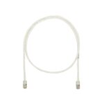 Cable de Parcheo UTP Categor?a 5e, con Plug Modular en Cada Extremo - 1.5 Metros (4.92 Pies) - Blanco Mate