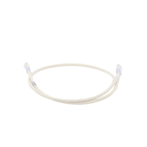 Cable de Parcheo UTP Categor?a 6, con Plug Modular en Cada Extremo - 1 Metro (3.28 Pies) - Blanco Mate