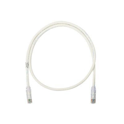 Cable de Parcheo UTP Categor?a 6, con Plug Modular en Cada Extremo - 6 Metros (19.69 Pies) - Blanco Mate