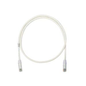 Cable de Parcheo UTP Categor?a 6, con Plug Modular en Cada Extremo - 6 Metros (19.69 Pies) - Blanco Mate