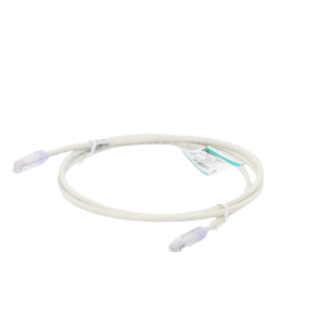 Cable de Parcheo UTP Categor?a 6, con Plug Modular en Cada Extremo - 1.5 Metros (4.92 Pies) - Blanco Mate