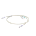 Cable de Parcheo UTP Categor?a 6, con Plug Modular en Cada Extremo - 1.5 Metros (4.92 Pies) - Blanco Mate