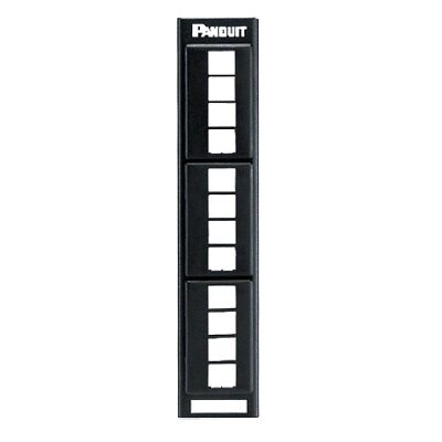 Panel de Parcheo Modular Keystone (Sin Conectores), de Montaje en Pared Usando Accesorio Wb89d, 12 Puertos