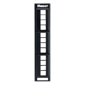 Panel de Parcheo Modular Keystone (Sin Conectores), de Montaje en Pared Usando Accesorio Wb89d, 12 Puertos