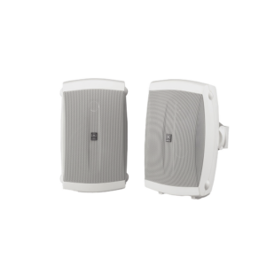 Altavoces de Montaje en Superficie de 2 vias | Woofer 5 in, Tweeter 0.5 in | Semi-Exterior, 6 ohms | Par Color Blanco