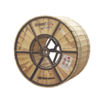 Carrete de 4 km de Fibra ?ptica A?rea (ADSS) G.652D, Monomodo de 24 Hilos, Exterior, Span 100, Loose Tube