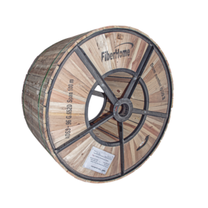 Carrete de 4 Kil?metros de Fibra ?ptica A?rea (ADSS) G.652D, Monomodo de 96 Hilos, Exterior, Span 100, Loose Tube