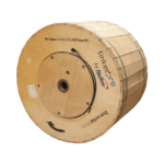 Carrete de 4 Kil?metros de Fibra ?ptica A?rea Mini Figura 8, G.652D, Monomodo de 12 Hilos, Exterior, Span 80, Loose Tube