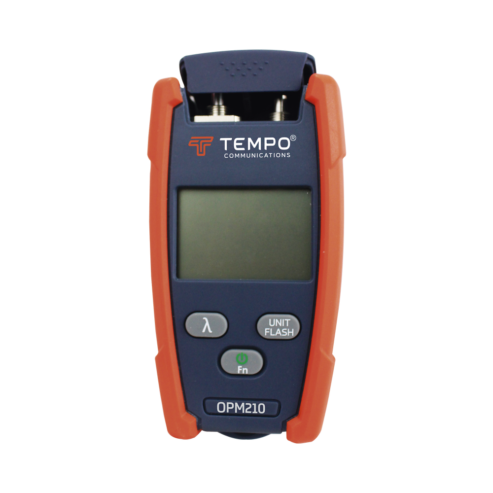 Medidor de Potencia (Micro OPM) para Fibra ?ptica con Localizador Visual de Fallos (VFL), Entrada Universal de 2.5 mm (para Conectores SC, ST y FC), Rango de Medici?n de -70 a +10 dBm