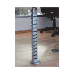 Organizador de Cables Vertical Articulado, Ideal para Llevar los Cables del Piso a Mesa o a la Cubierta del Escritorio de Manera Segura - Image 3