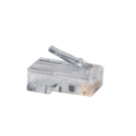 Plug RJ45 Cat5e, Para Cable UTP Calibre 22 a 26 AWG, Chapado en Oro de 50 Micras - Image 2