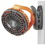 Ventilador Inalámbrico-Portátil Recargable Ideal para el Trabajo. Montable por Pinza o por Potentes Imanes. Incluye cable USB-C - Image 5