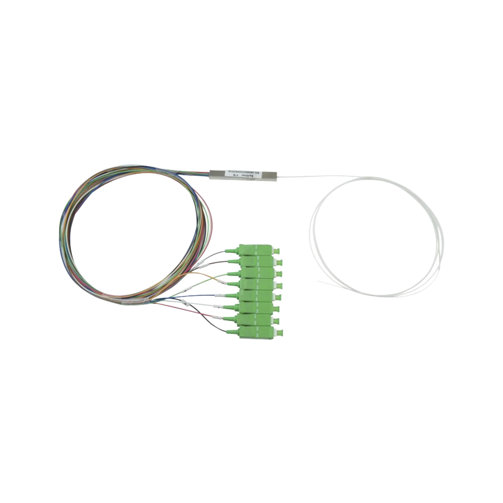 Splitter (Divisor ?ptico) Tipo PLC, de 1x8, Conectores SC/APC de Salida