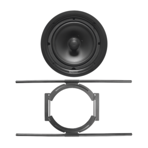 KIT de Bocina de Techo TruAudio de 6in PP6 con Soporte de Acero Rígido para Techos Suspendidos