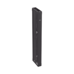 Organizador Vertical PatchRunner™, Doble (Frontal y Posterior), Para Rack Abierto de 45 Unidades, 6in de Ancho, Color Negro