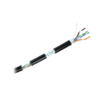 Bobina de Cable de 152 Metros (499 Pies), Cat5e, FTP, Blindado, para Intemperie, Color Negro, UL, Color Negro, para Aplicaciones en Video Vigilancia, Redes de Datos - Image 3