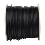 Bobina de Cable FTP con Mensajero de Acero de 305 Metros (1000 Pies) Cat6+ Calibre 23, Color Negro, para Aplicaciones en Video Vigilancia y Redes de Datos / Uso en Intemperie y Aplicaciones A?reas - Image 2