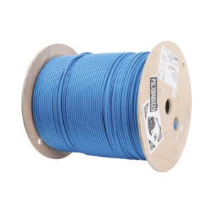 Bobina de Cable Blindado S/FTP de 4 Pares, Cat7, Inmune a Ruido e Interferencias, LSZH (Bajo Humo, Cero Hal?genos), Color Azul, Bobina de 500 Metros (1640 Pies)