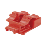 Kit de 10 Dispositivos para Bloquear Puertos de Fibra ?ptica LC Duplex, Color Rojo, Incluye Llave de Extracci?n