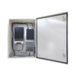 Gabinete de Acero IP66 Uso en Intemperie (500 x 700 x 250 mm) con Placa Trasera Interior Metálica y Compuerta Inferior Atornillable (Incluye Chapa y Llave T). - Image 4