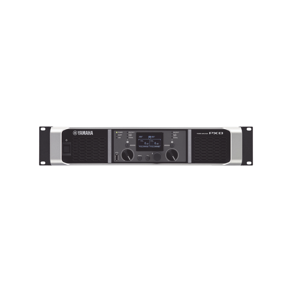 Amplificador de audio Clase D | 800 W x 2 a 8Ω | 1050 W x 2 a 4Ω. | Baja Impedancia | Procesamiento Inteligente