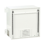 Gabinete PanZone Premium, de Montaje en Techo, Con 2 UR Para Equipo Activo y 6 UR Para Paneles de Parcheo, Fabricado en Acero, Color Blanco - Image 3