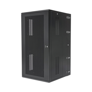 Gabinete PanZone de Montaje en Pared, de 19in, Puerta Ventilada, 26 UR, 762mm de Profundidad, Color Negro