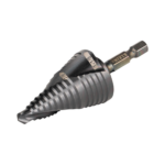 Broca Escalonada 12 en 1, de Liberación Rápida, Acanaladura en Espiral, produce Agujeros de 2-3 cm e Intermedios. 10x más Durable