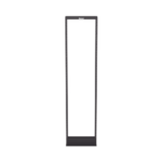 Rack de Dos Postes Estándar de 19 in, Rieles Numerados y Roscados #12-24, Fabricado en Aluminio, 45 Unidades de Rack, Color Negro - Image 2