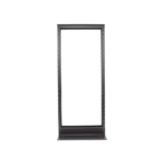 Rack de Dos Postes Estándar de 19 in, Rieles Numerados y Roscados #12-24, Fabricado en Aluminio, 24 Unidades de Rack, Color Negro - Image 6