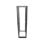 Rack de Cuatro Postes Estándar de 19", Rieles Numerados y Roscados #12-24, Profundidad Máxima de 30 in, 45 Unidades de Rack, Color Negro - Image 2