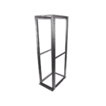 Rack de Cuatro Postes Estándar de 19", Rieles Numerados y Roscados #12-24, Profundidad Máxima de 30 in, 45 Unidades de Rack, Color Negro - Image 3