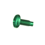 Tornillo de Unión a Tierra, #12-24 x 1/2, Color Verde, Bolsa de 100 Piezas - Image 2