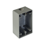 Caja Condulet FS de 1/2" ( 12.7 mm) con una boca a prueba de intemperie.