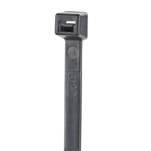 Cincho STRONGHOLD de Nylon 6.6, 1020mm largo x 9mm ancho, Color Negro Exterior, Resistente a Rayos UV, Paquete de 50 Piezas