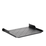 Charola para Soportar Equipos en Rack de 19, Profundidad de 34 cm, Color Negro, 1U