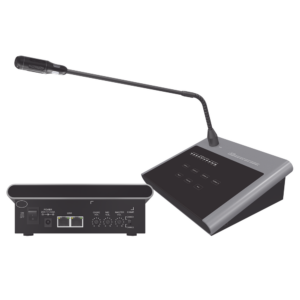 Microfono Remoto de 4 Zonas Para Sistema de Voceo | Compatible Con Amplificadores SF4240UC y SF2240UC