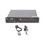 Controlador de Evacuación Por Voz | 500 W | 8 Zonas independientes | 4 entradas de audio y 2 entradas de micrófono - Image 5